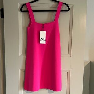 Zara Fuchsia Mini Dress